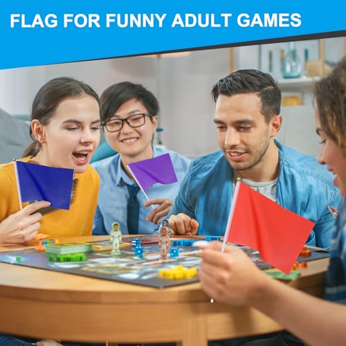 Banderas blancas pequeñas para personalizar actividades de equipo y cumpleaños 6