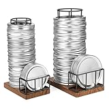 2PCS Mason Jar Lid Organizer & Holder (Wide Mouth...
