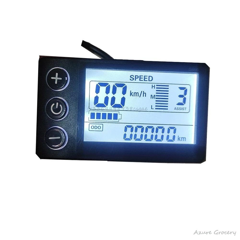Regulador Patinete Electrico Controlador de Pantalla sin escobillas for Bicicleta eléctrica/Scooter eléctrico de 24 V, 36 V, 48 V, 350 W, 250 W, 20 A Controlador del Motor(6-20A Controller)