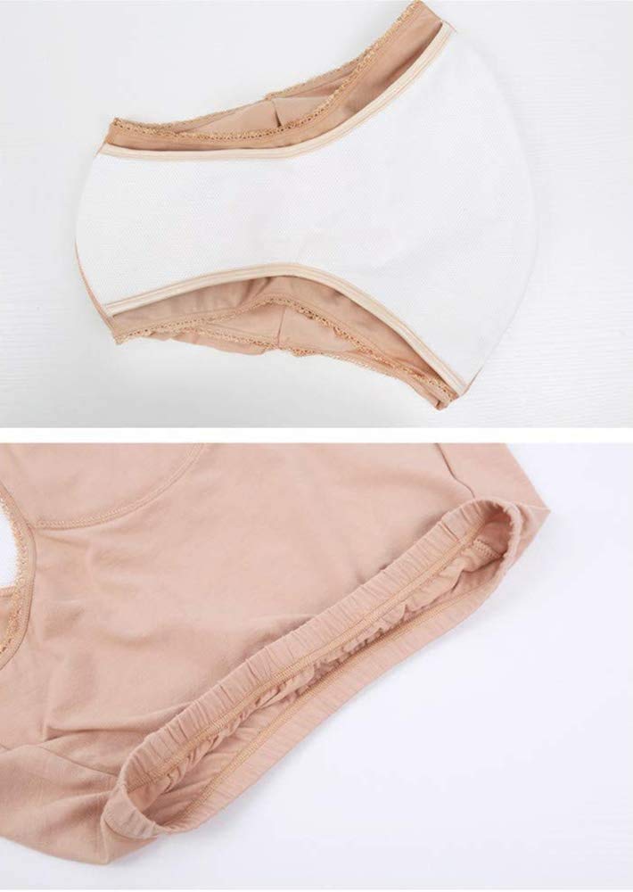 Pantaloni per l'incontinenza - Pannolini in Stoffa per Adulti - Slip da Donna per Ciclo mestruale Flusso Pesante, Sanguinamento Postpartum e Lieve incontinenza,XL