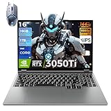 【RTX 3050搭載・144hz・8GB GDDR6】ゲーミングノートPC Core i9-9880H RTX3050/16GBメモリ/1TB SSD/Windows 11 Pro/16インチ/動画編集/マウス・マウスパッド付き