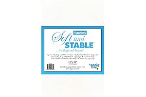 Annie's Soft and Stable 18"X58" White