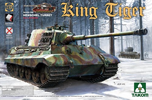 King Tiger TAKOM 2073 maquette de char allemand pour vos soirées modélisme