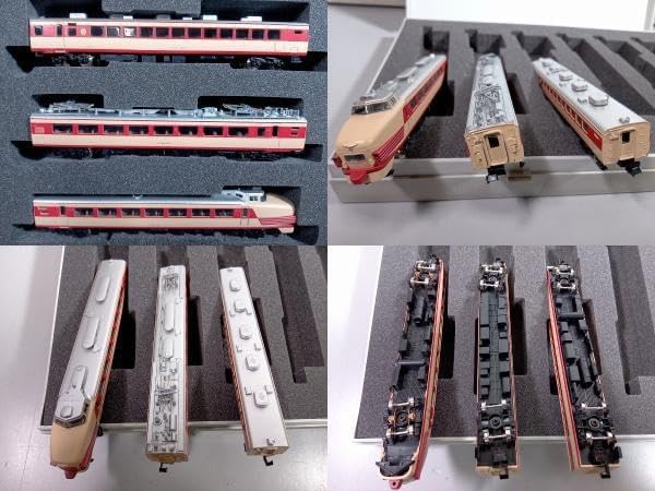 ジャンクTOMIX旧製品485系9両動力動作確認済み ジャンクTOMIX旧