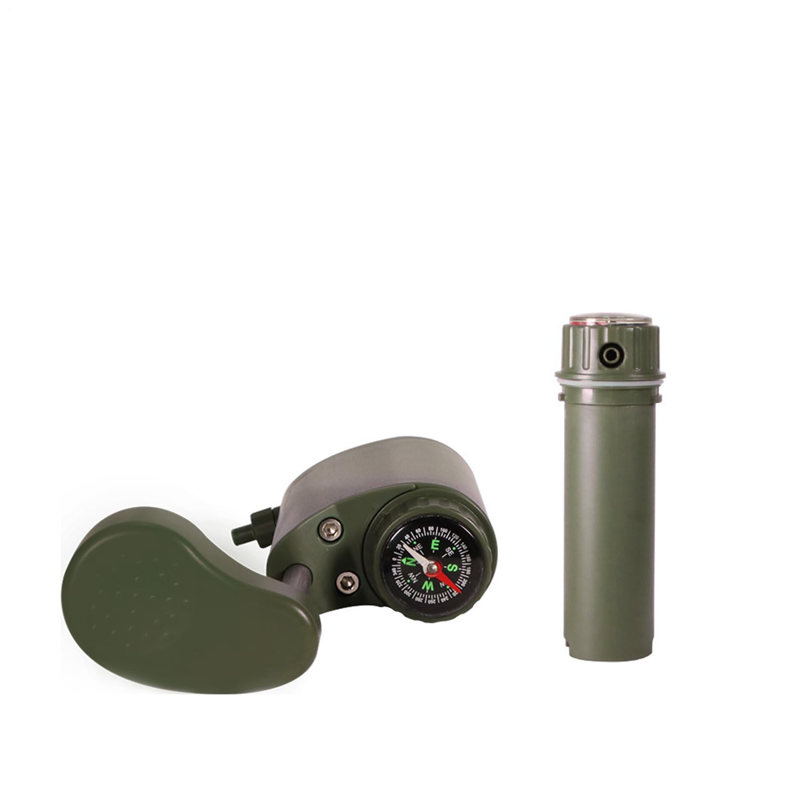 Filtro de agua con bomba manual portátil, purificador de agua | Supervivencia del agua de camping a 6 grados 0,01 ?m, d
