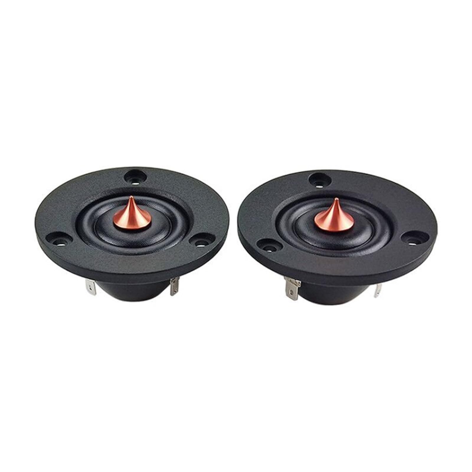 Altavoz de tweeter de cúpula de 2 pulgadas de seda GHXAMP para agudos de neodimio de coche 6ohm 5