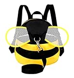 Xiaoyu Bee with Wings Baby Walking Safety Harness Reins Toddler Child Strap Backpack Kid for 3-6...