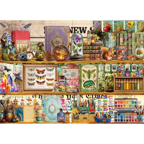 Puzzle jigsaw 1000 piezas Temática Biblioteca 14+ años miniatura 1