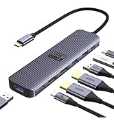 Amazon.co.jp: USB C ハブ 9-in-1アダプタhdmi 2つ Dual Display lan