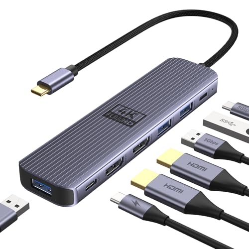 Amazon | 2025新型 USB-Cドッキングステーション 7-in-1 Type-C