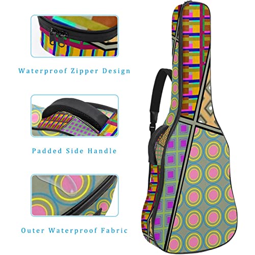 Housse de protection épaisse en éponge imperméable pour guitare acoustique, électrique, basse, guitare classique… - Les Beatles, Paul McCartney, John Lennon, RIngo Starr, George Harrison Housse de protection épaisse en éponge imperméable pour guitare acoustique, électrique, basse, guitare classique… – Image 5