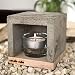 Produktbild ECI Candle Cube© Kleiner Teelicht Tisch-Kamin Ofen Stövchen Kerzen-Heizung Teelichtofen Heizwürfel