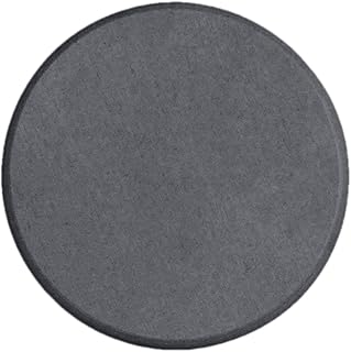 珪藻土 コースター 吸水コースター コップ敷き 吸水性 消臭 防臭 防カビ ドリンクコースター 冷たい飲み物 グラス置き 断熱 滑り止め アスベストなし SGS認証済み ディープグレー 丸型 サークル 1枚
