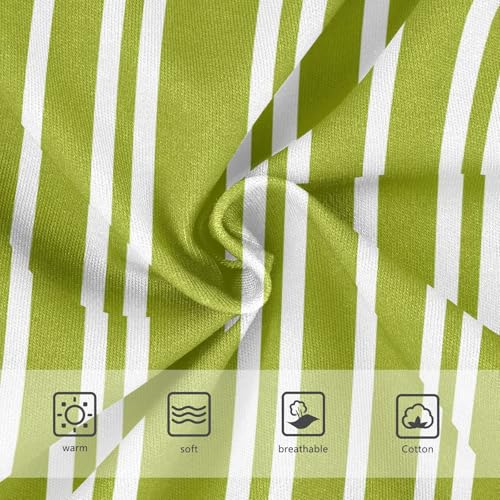 Green White Stripe Toddler Girls's Underwear 2T 23008853