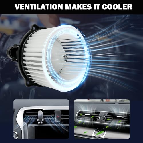 Image of Front 700133 AC Heater Blower Motor Fit for Hyundai Accent 2003-2011, Azera 2006-2011, Entourage 2009-2010, Sonata 2006-2010, Tucson 2006-2009, for Kia Optima 2008-2010, Magentis 2007-2010