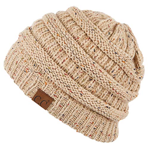 Image of Cambridge Select Thick Slouchy Knit Oversized Beanie Cap Hat