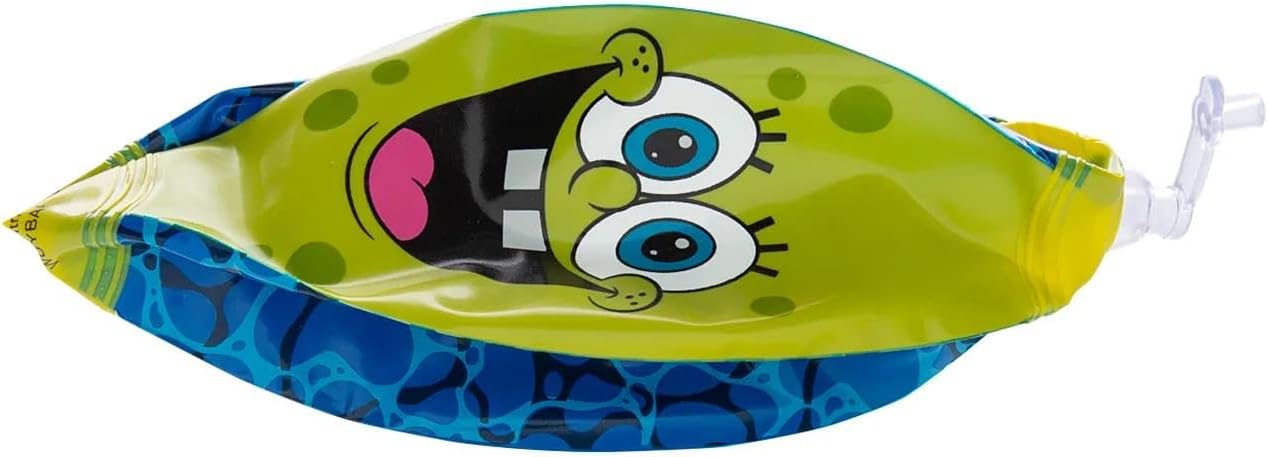 Fun Express Mini Inflatable 5" Spongebob Squarepants Vinyl Beach Balls – 12 Pieces