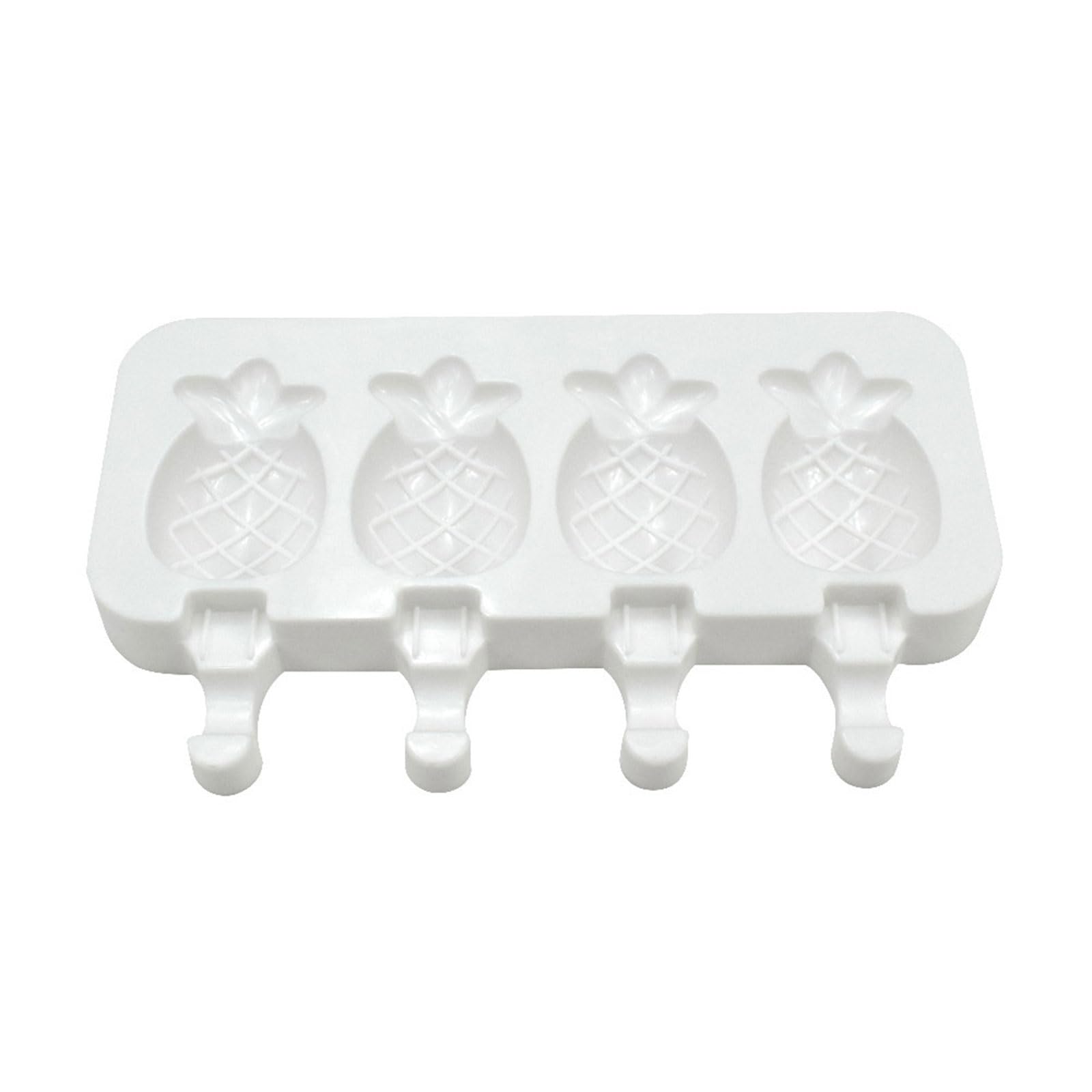 MALSSE Lolly Molds Silicones Ice Cream Making Molds Fruit Shaped Popsicles Household Kitchenwares Ice Lolly Making