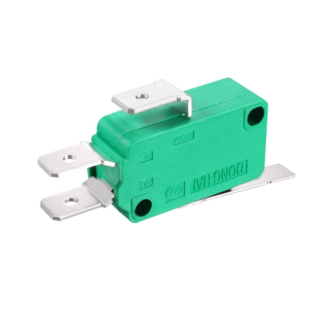 2x Sourcing Map Mikroschalter KW3-OZ – 16A, SPDT, NO+NC, Scharnierhebel – Für Geräte & Automatik