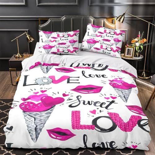 Housse de couette fermeture éclair microfibre contre drap qui glisse