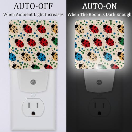 Lámpara de noche LED con sensor para niños 7.6x7.6 cm miniatura 2