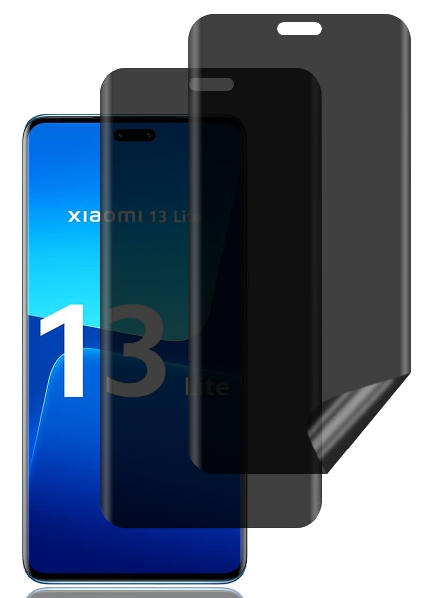 Pellicola Protettiva Smartect Per Xiaomi 13 Lite [2 Pezzi] - Anti-Bolle E Anti-Impronte