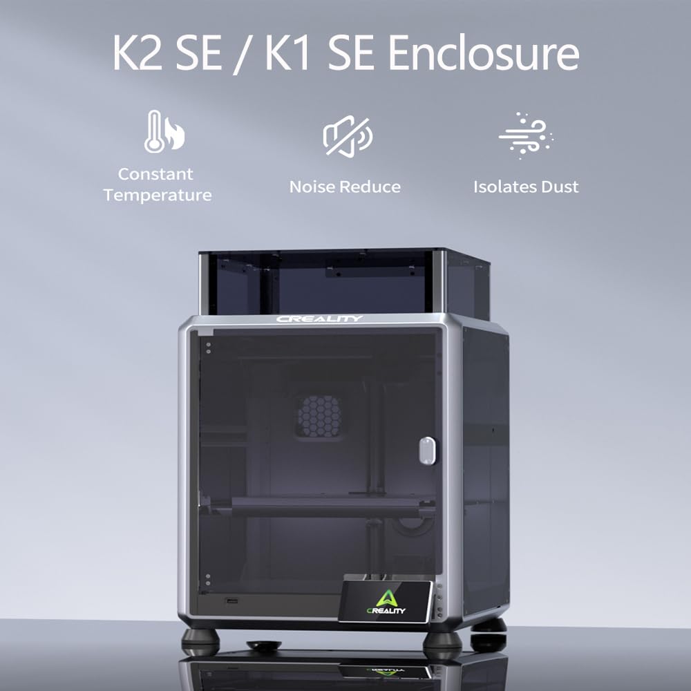 Condition photo showing Good Condition for Creality Official K1 SE K2 SE Enclosure,Professional Dustproof Tent Constant Temperature Protective Cover Noise Reduce Transparent Tent for K1 SE /K2 SE 3D Printer