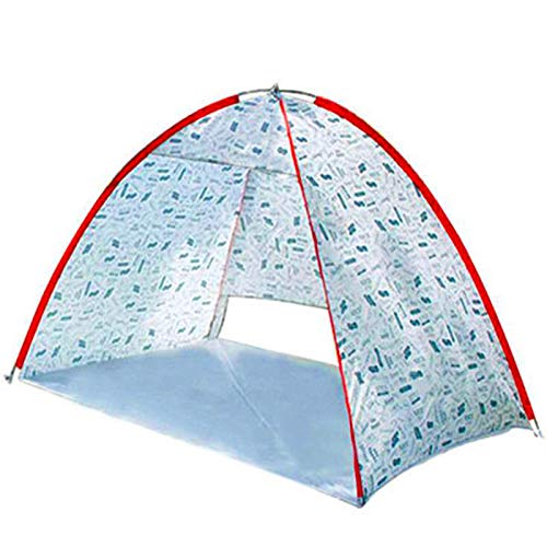 Tente de camping double couche anti-humidité avec tapis de sol cousu étanche