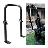 ECOTRIC Tractor Folding ROPs Roll Bar Compatible with John Deere 2210 2305 Tractors Zero Turn Mower 27' ROPS Bars