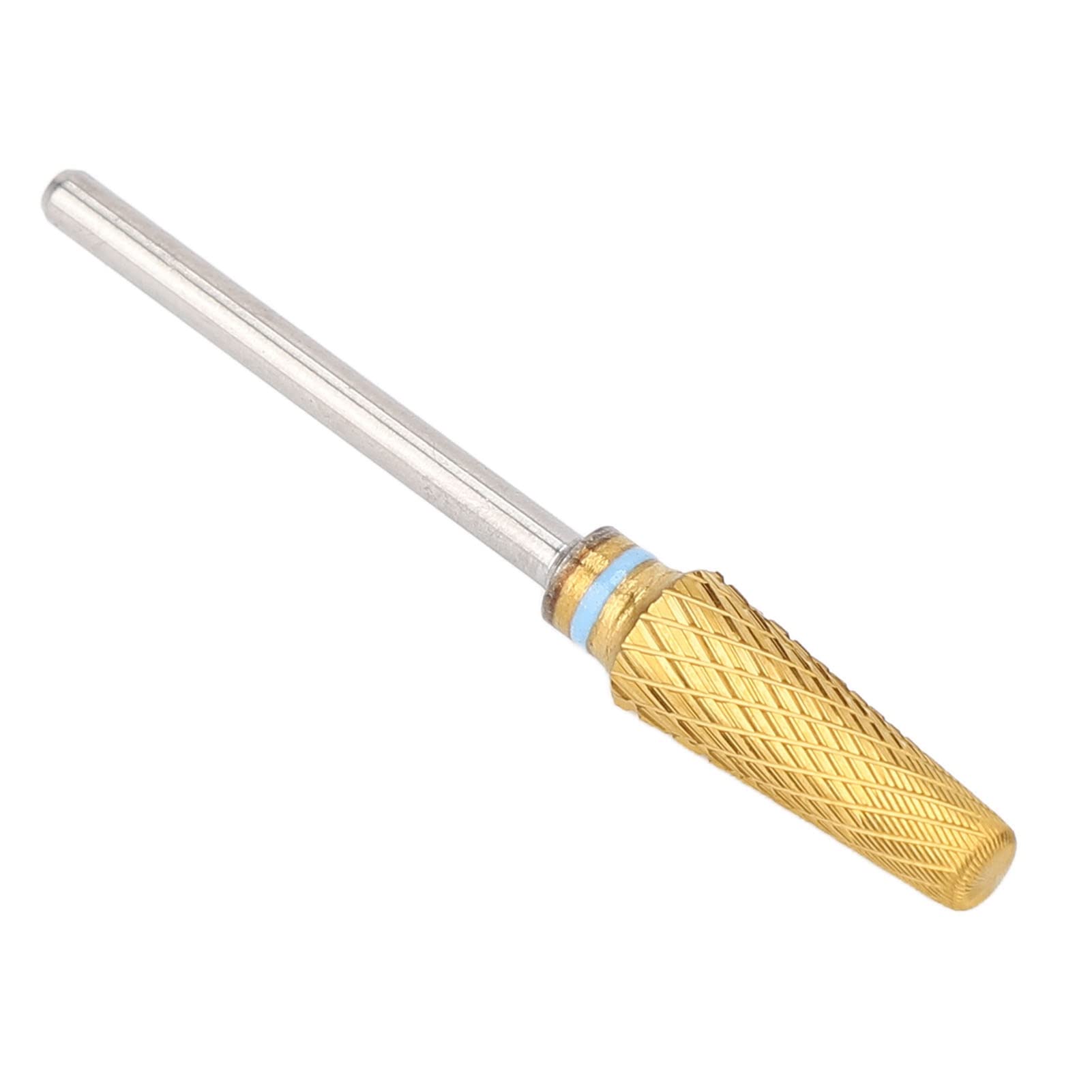Foret à ongles conique 5 en 1 en carbure de tungstène - Foret à lime à ongles en acrylique - Forets à cuticules - Outils de nail art pour ongles en gel, manucure, pédicure