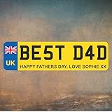 Custom License Plate Plaque - Personalised Number Plate in Wood or Acrylic - Ideal for Car Decor, Lorry Drivers, New Car, Just Passed Novelty Signs (UK Design, Mdf Wood Small 19cm) - Image 6