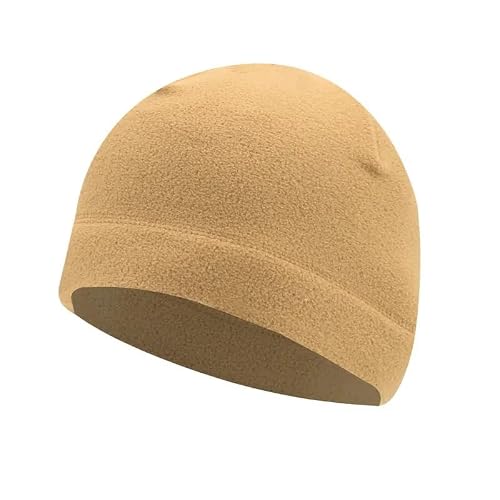 FAIRY TRENDZ Womens Warm Fleece Beanie Hat Warm Winter Fleece Cap Lightweight Cold Weather Outdoor Hat