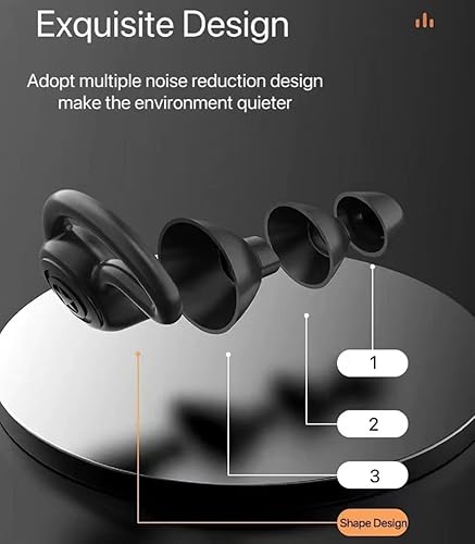 Miniatura 2 de Tapones para los oídos para reducción de ruido, tapones para los oídos para cancelación de ruido para dormir, protección auditiva lavable para