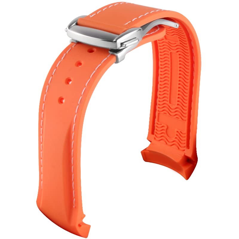 Bracelet de montre en caoutchouc 20mm 22mm pour Omega Seamaster