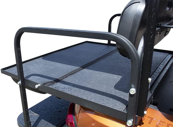 Miniatura 2 de Club Clean Shield Easy Fold Down - Tapete para carrito de golf, 4 plazas, goma EPDM resistente a los rayos UV, color negro