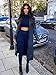 GOKATOSAU Women's Sexy 2 Piece Outfits Long Sleeve Crop Top Pants Set Club Jumpsuits Navy