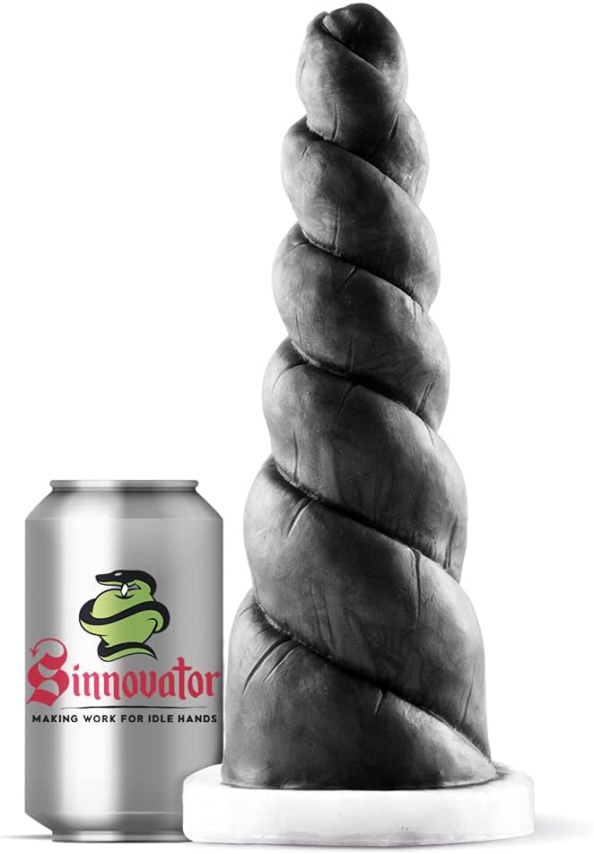 Sinnovator Matia Consolador de cuerno de unicornio, 25,4 cm ...