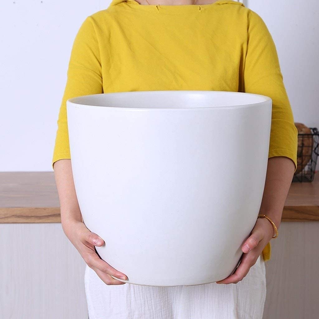 Balkonowa wisząca donica Dekoracja stołu Rośliny doniczkowe Doniczki, kolorowe doniczki ceramiczne (Svart 25 * 25 * 28CM)