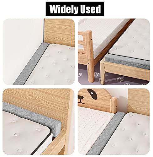 Cale de lit oreiller matelas contre la perte d'objets lit double vert 76x - 3