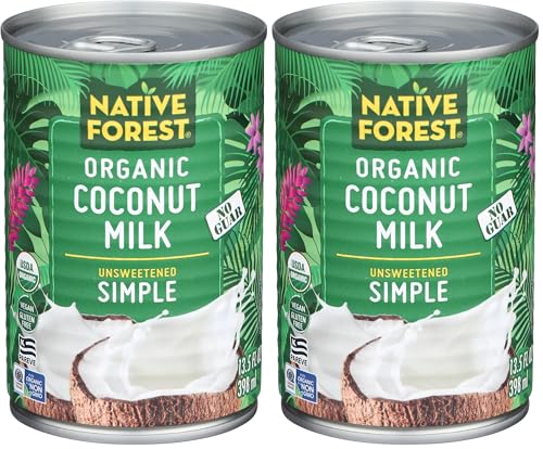 Image of Native Forest Coconut Milk Simple, 13.5 oz (Pack of 2)
