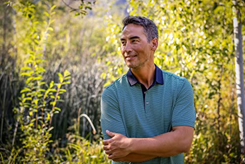 Cutter & Buck Virtue Eco Pique Micro Stripe Recycled Mens Polo3