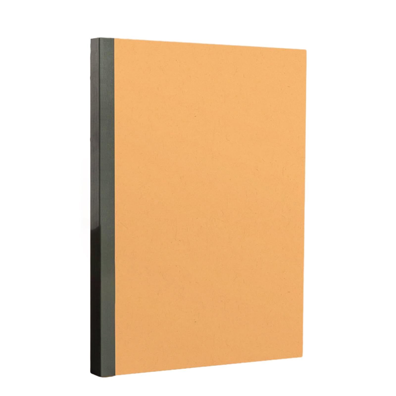 B5 Épais B5 Cahier en cuir avec des lignes horizontales vierges simples Carnet en cuir vintage - Lignes horizontales (B5/128 feuilles)