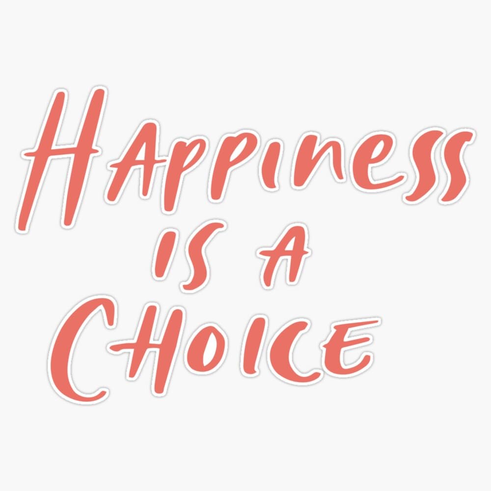 Korean Happiness Bliss Vinyl Sticker - 3.5x6.6" Car Bumper Decal For Windows & Laptops