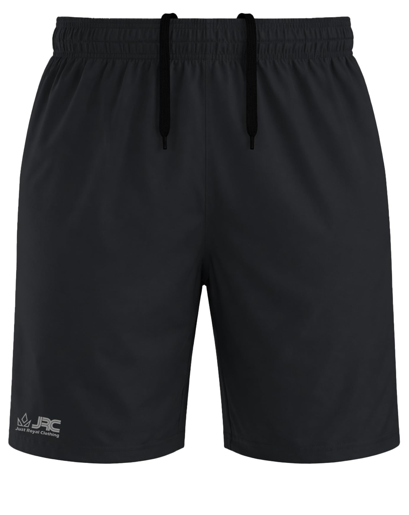 Jrc Just Royal Clothing Men's Black Football Shorts For Running, Training & Gym, Quick Drying & Breathable Shorts (, L)