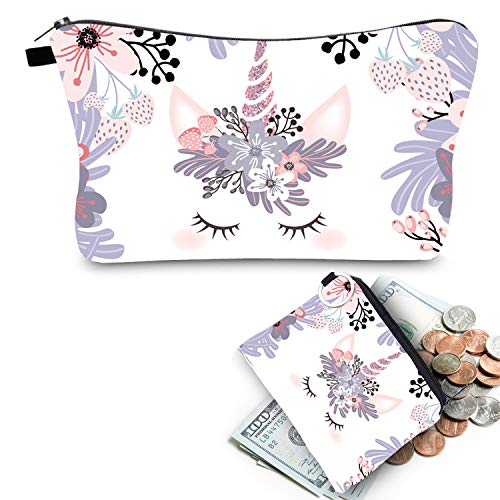 Unicorn Cosmetic Bag Multicolor Pat…