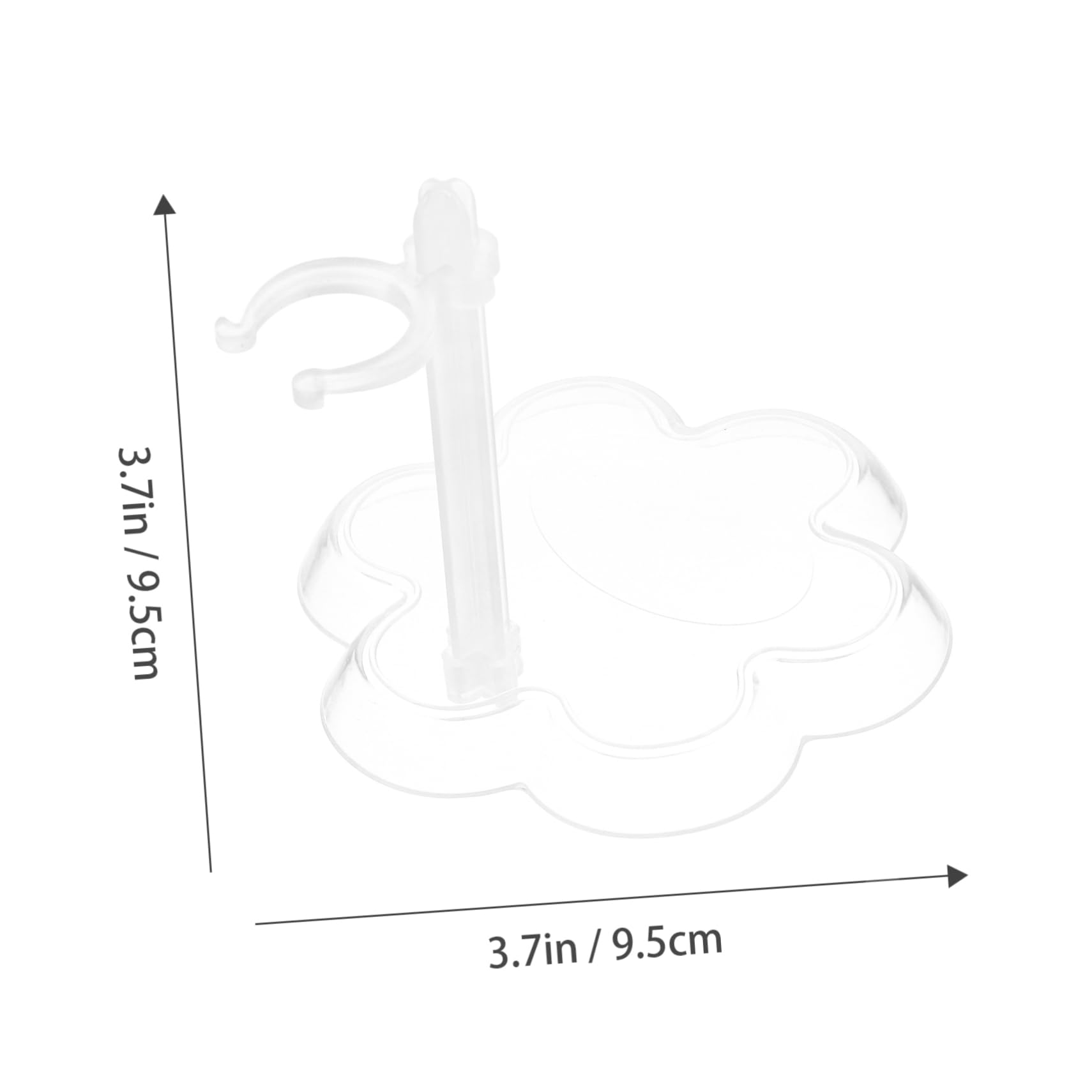 FOYTOKI Universal Doll Accessory 10pcs Toy Stand Feet Fitting Holder Plastic Doll Rack for Doll Display Stand Long-lasting