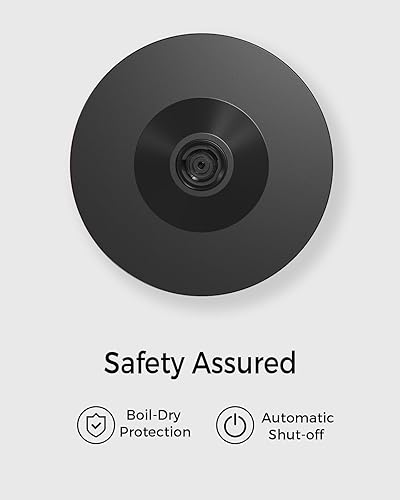 Vista 6 de LONGDEEM LD-K3041E-Silver - Hervidor eléctrico - Acero inoxidable de 1,7L, termómetro, apagado automático, plata