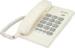 Aparelho Telefônico com Botões Grandes, Modelo Mesa, Cor Branco, Ibratele.