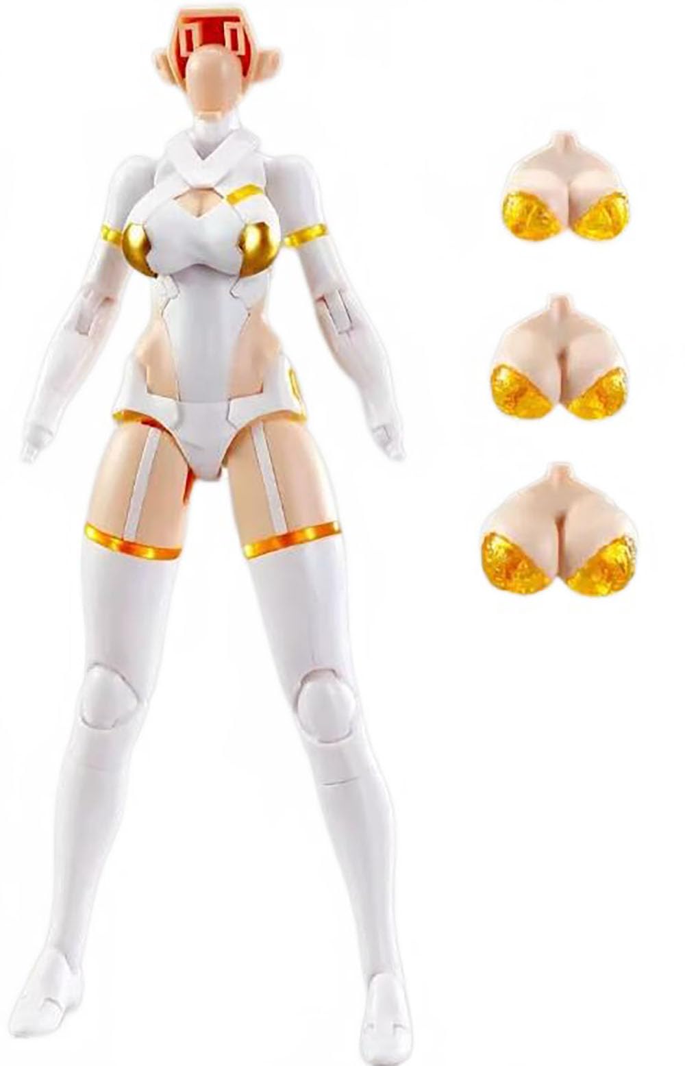Amazon.co.jp: D house 1/12 機甲美少女 可動 プラモデル改造用 素体 