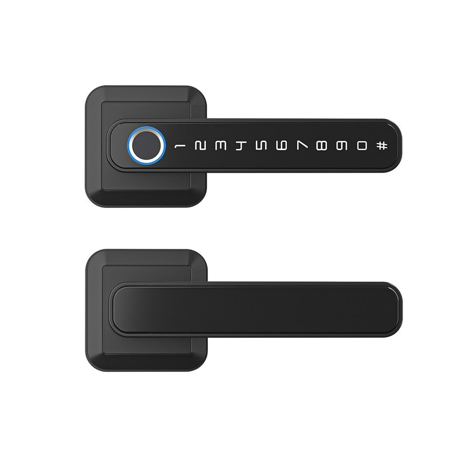 Poignée électronique TTlock et serrure de porte intelligente pour entrée sans clé
